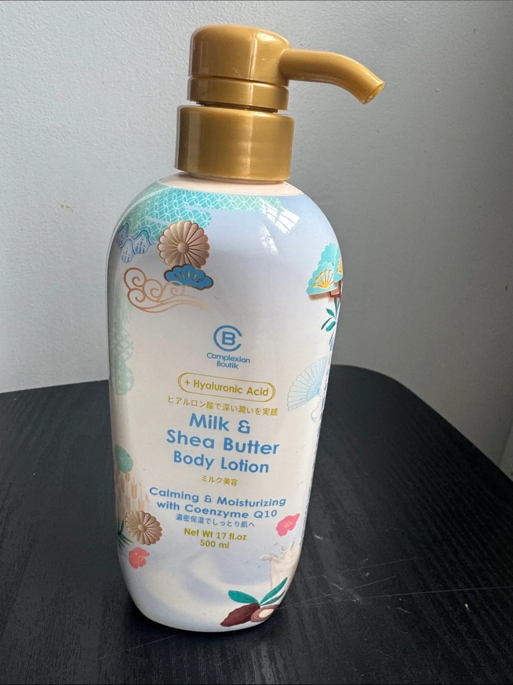Complexion Boutique Milk & Shea Butter Body Lotion — Gold Pump